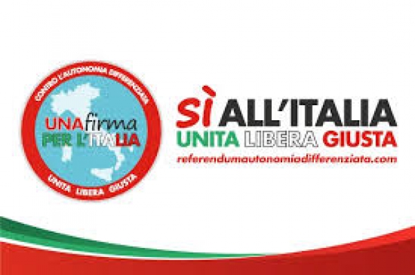 Depositato l'appello per un comitato cittadino contro l'autonomia differenziata