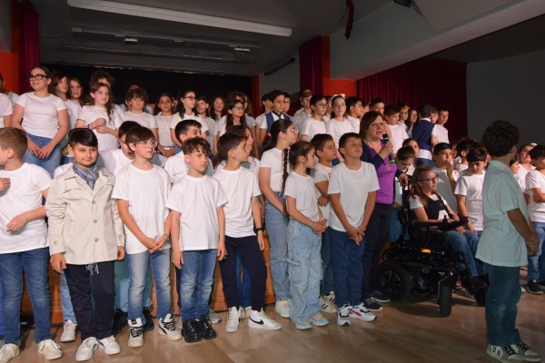 I bambini delle classi quinte 