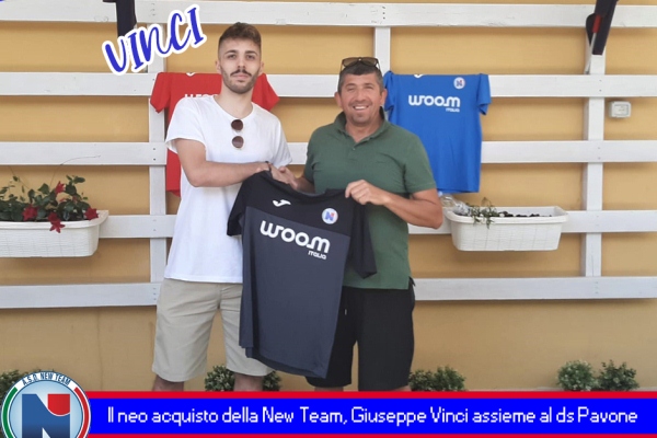 New Team Putignano, la squadra rossoblu ingaggia Vinci