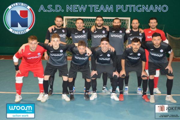 La New Team Putignano vince su Futsal Andria, prossima partita sabato 18